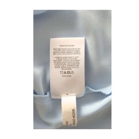 Express Light Blue Flutter Sleeve Blouse – Size S – EUC - Picture 4 of 5